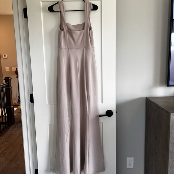 Show me your mumu bridesmaids dress / size small / champagne / worn once - Picture 3 of 3